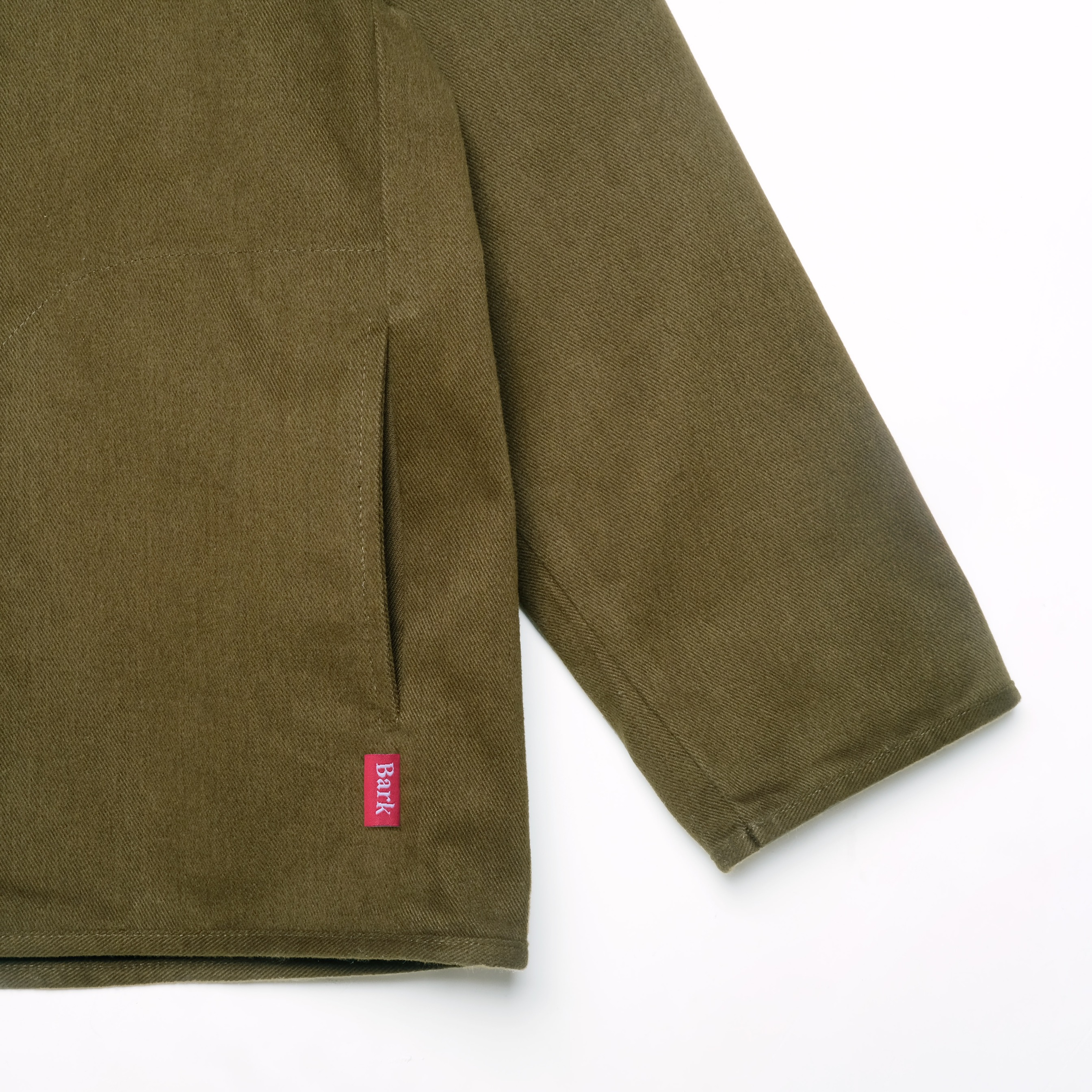 EXTRA SIZE - Barklana - Collarless Jacket - Olive
