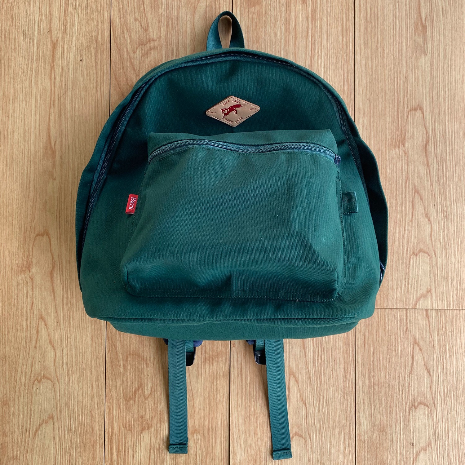 Barklana - School Backpack - Natuna Dark Green - Water Repellent Canvas