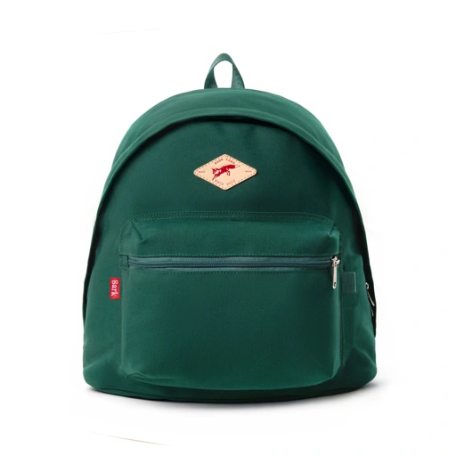 Image of Barklana - School Backpack - Natuna Dark Green - Water Repellent Canvas