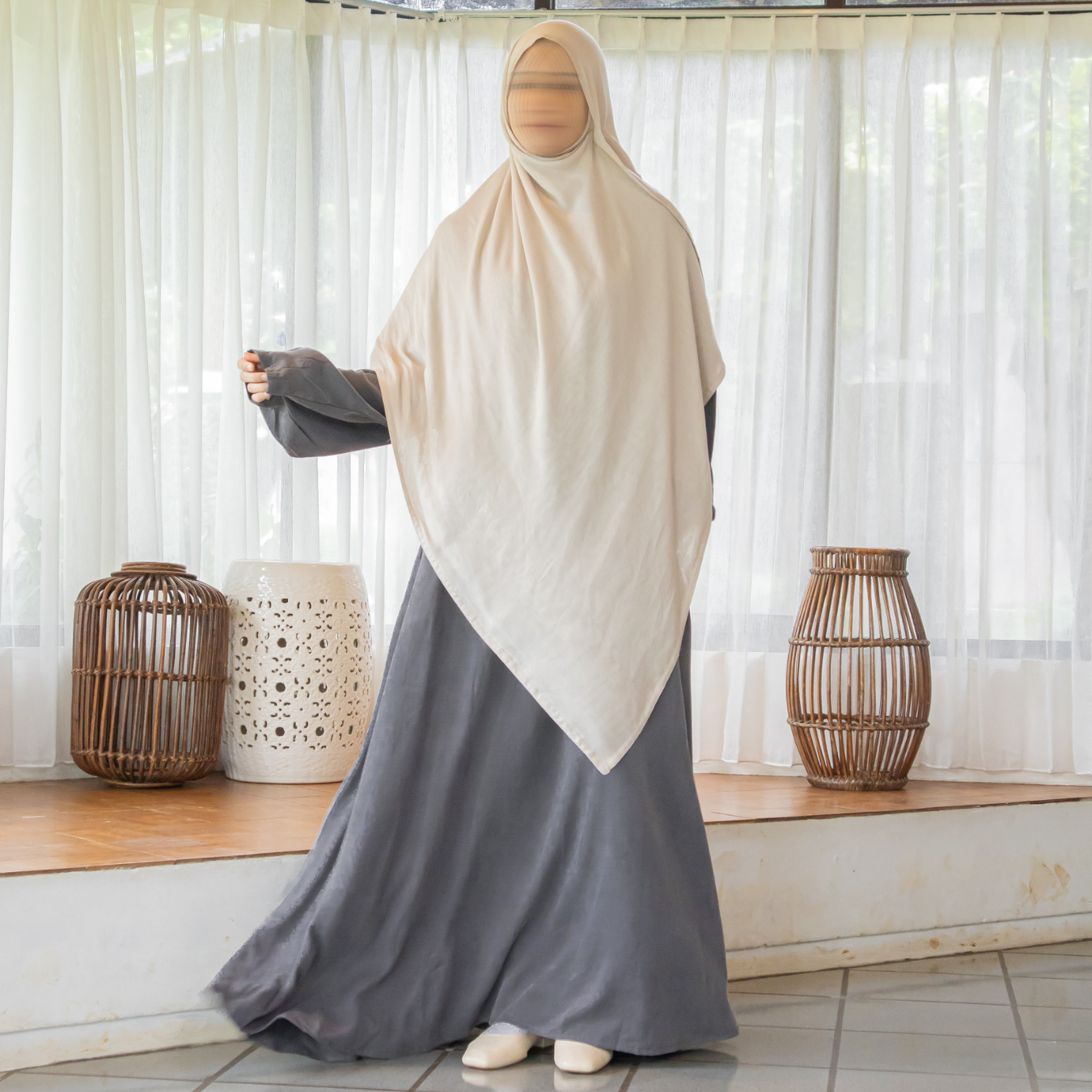 Plaia Abaya Cupro Sandwash | Plaia | Aaleeyah