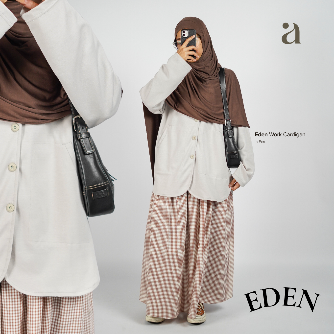 Eden Work Light Cardigan