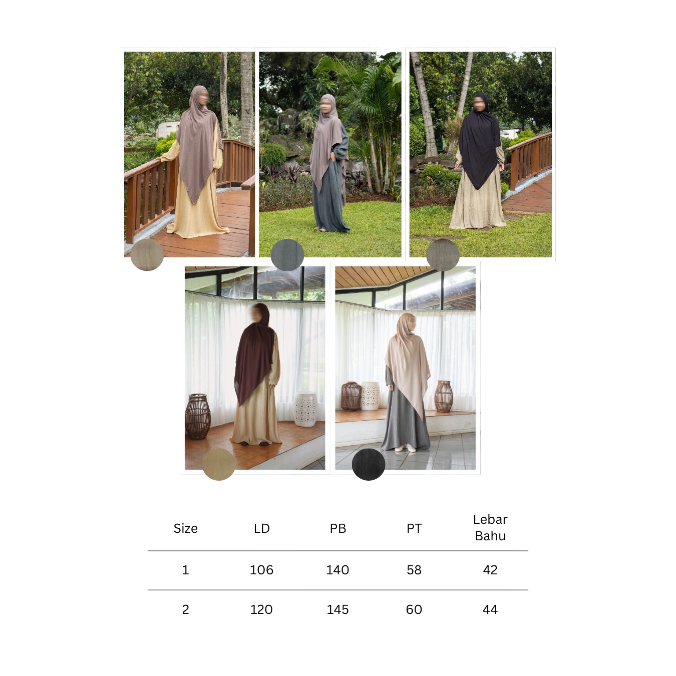 Plaia Abaya Viscose Water Dye | Plaia | Aaleeyah