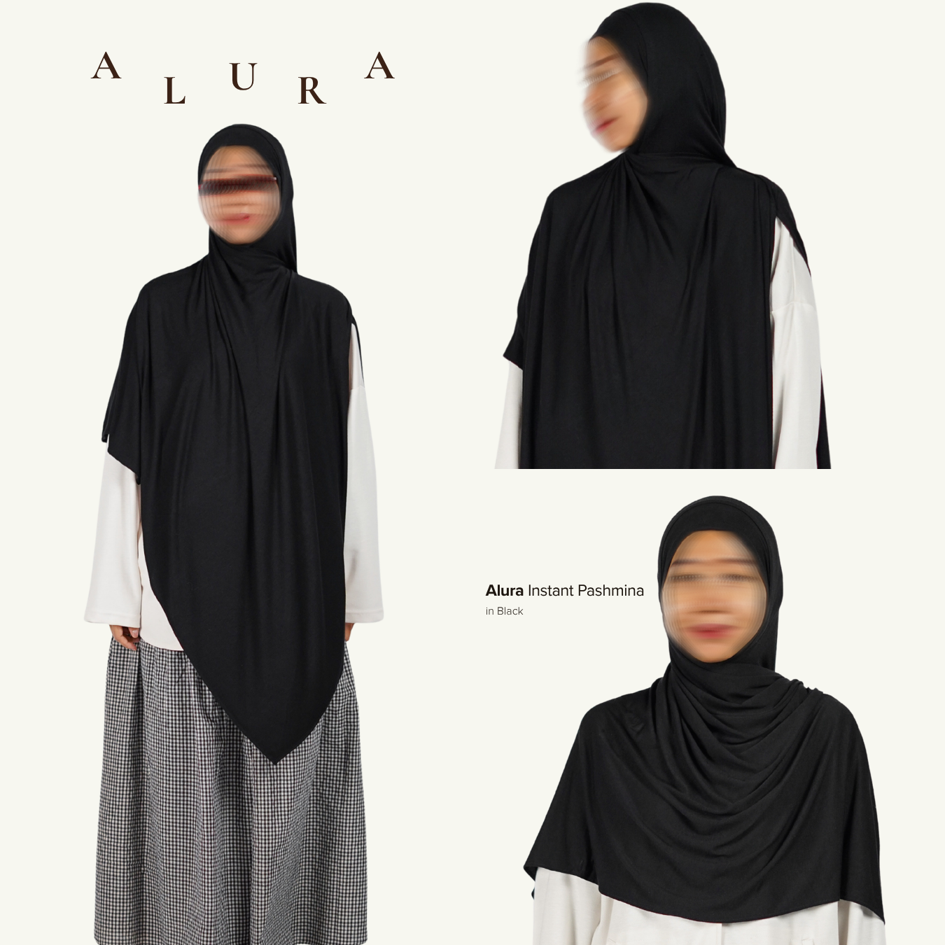 Alura Bamboo Instant Pashmina