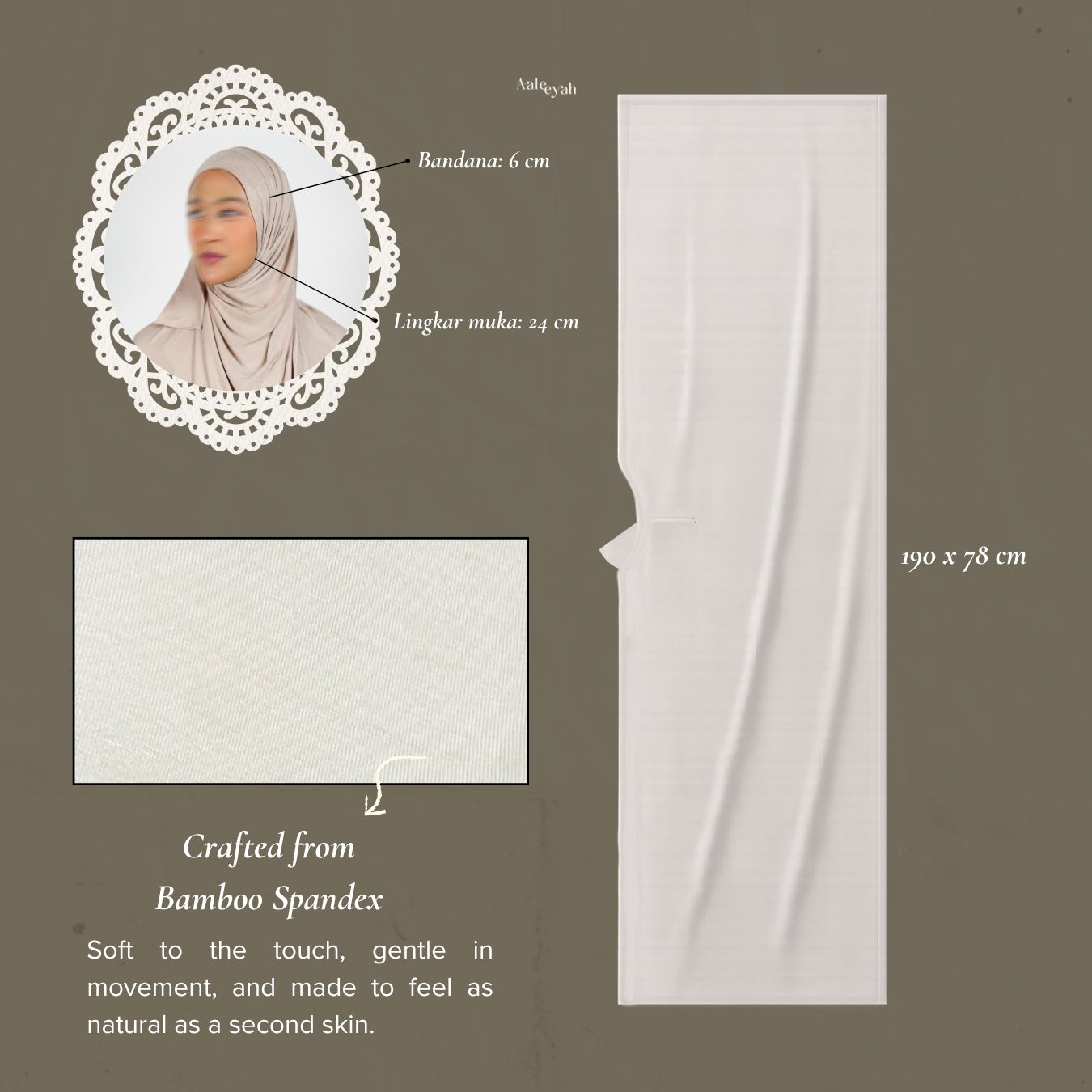 Alura Bamboo Instant Pashmina