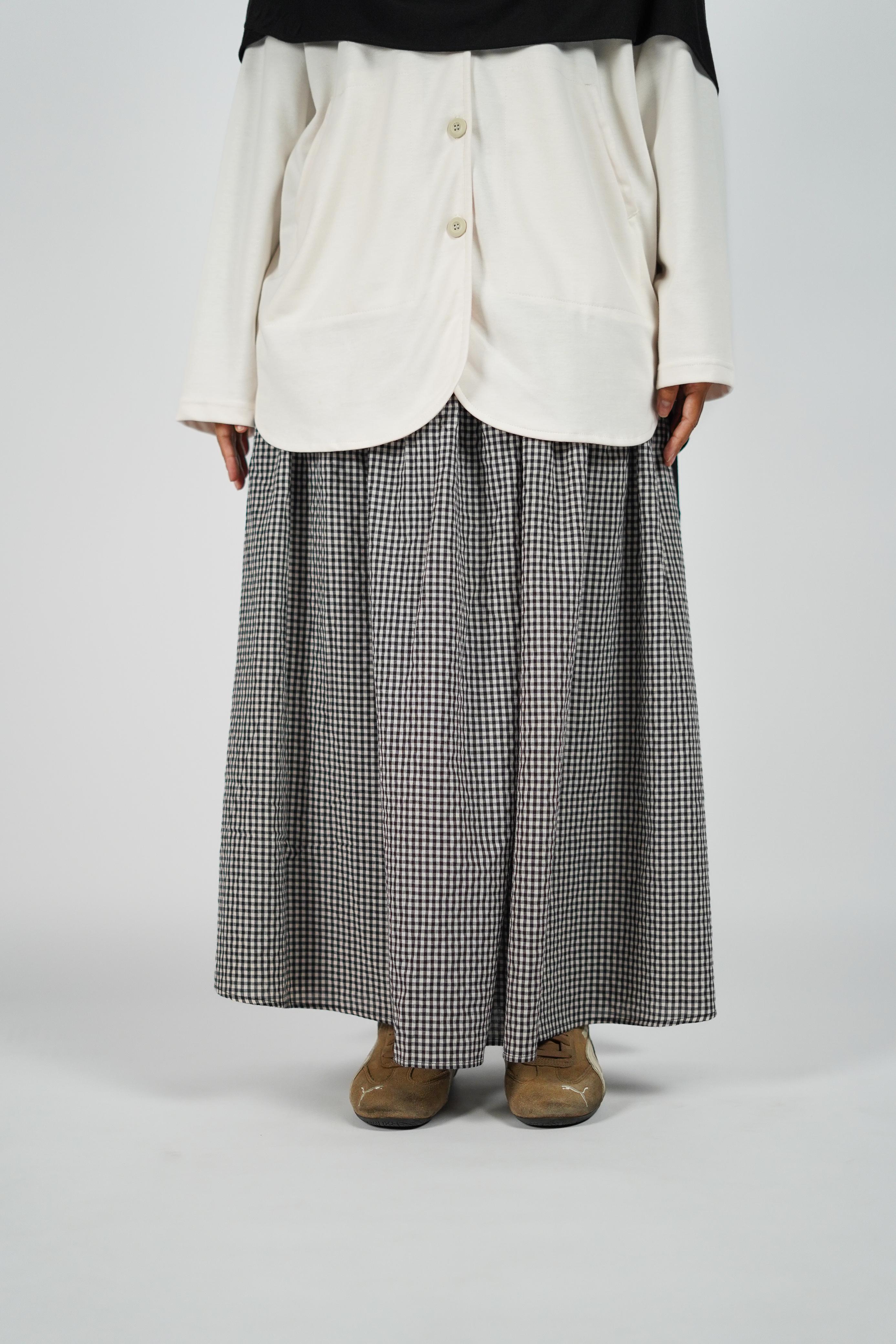 Sava Gingham Skirt