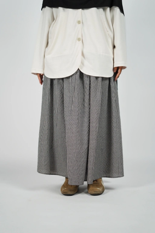 Sava Gingham Skirt