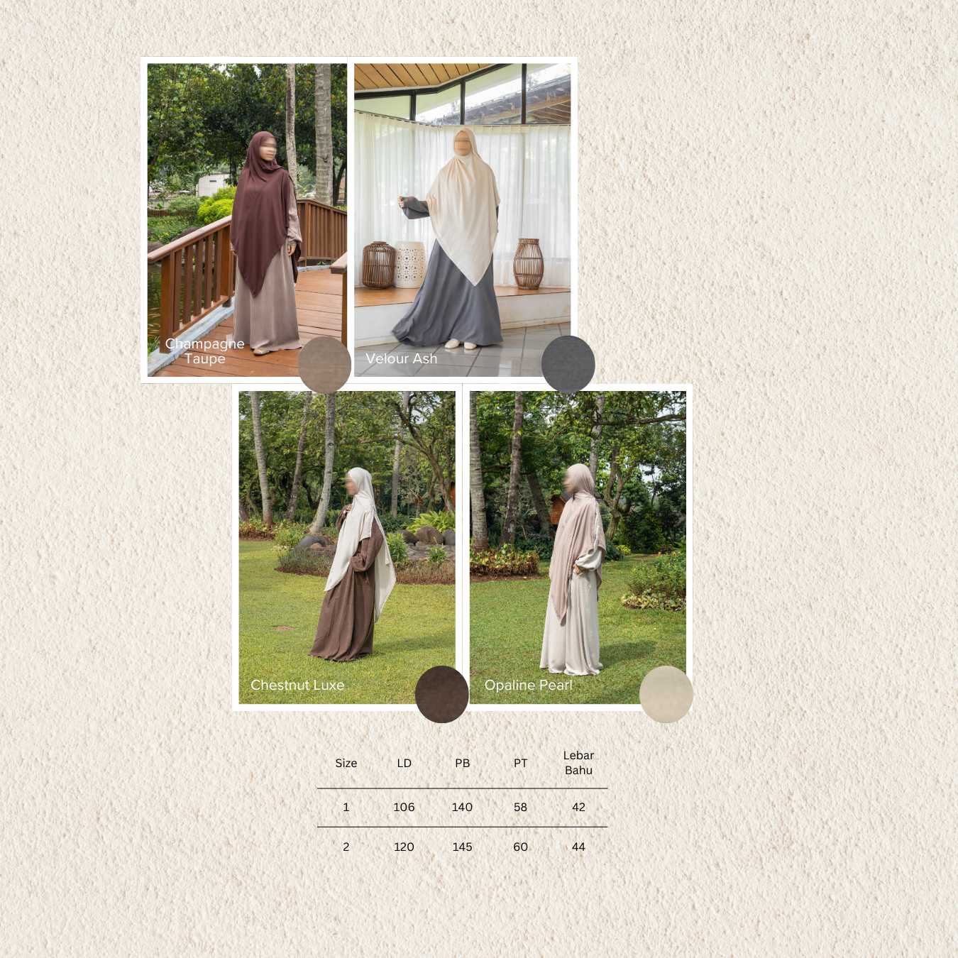 Plaia Abaya Cupro Sandwash | Plaia | Aaleeyah