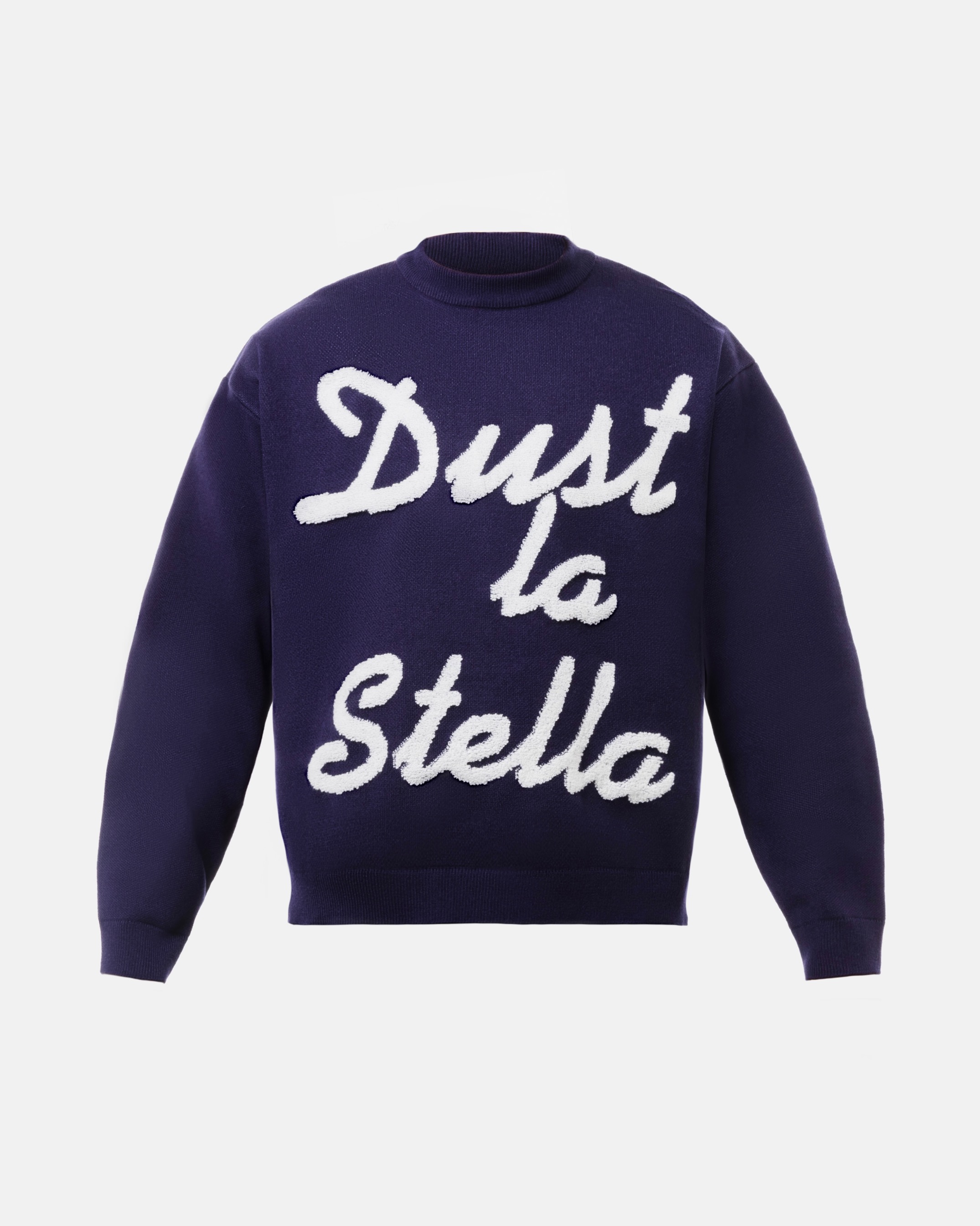Navy Blue Signature Knit Long-Sleeve
