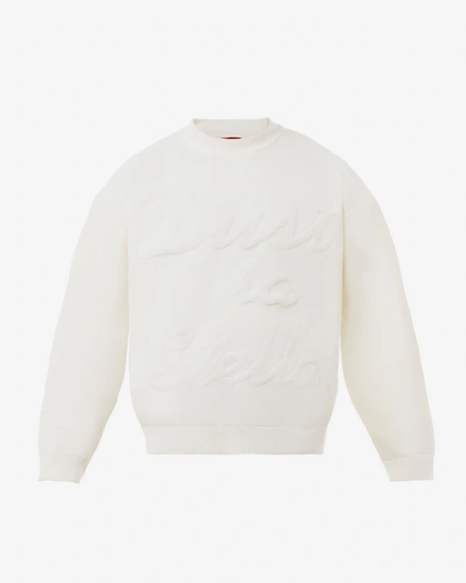 Image of Signature Knit Long-Sleeve - One Tone (White on White)