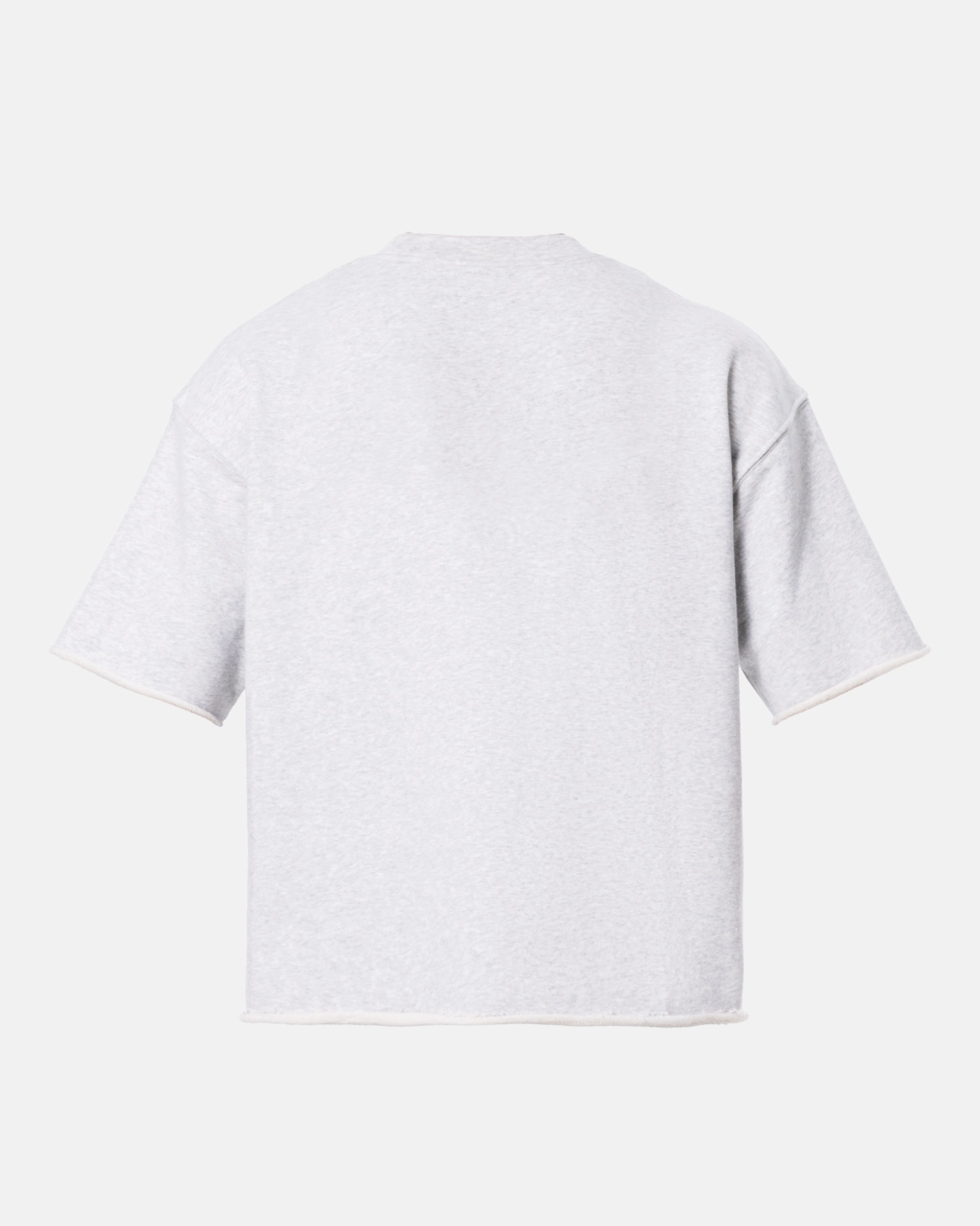 Signature Raw French Terry Tee - Misty Grey