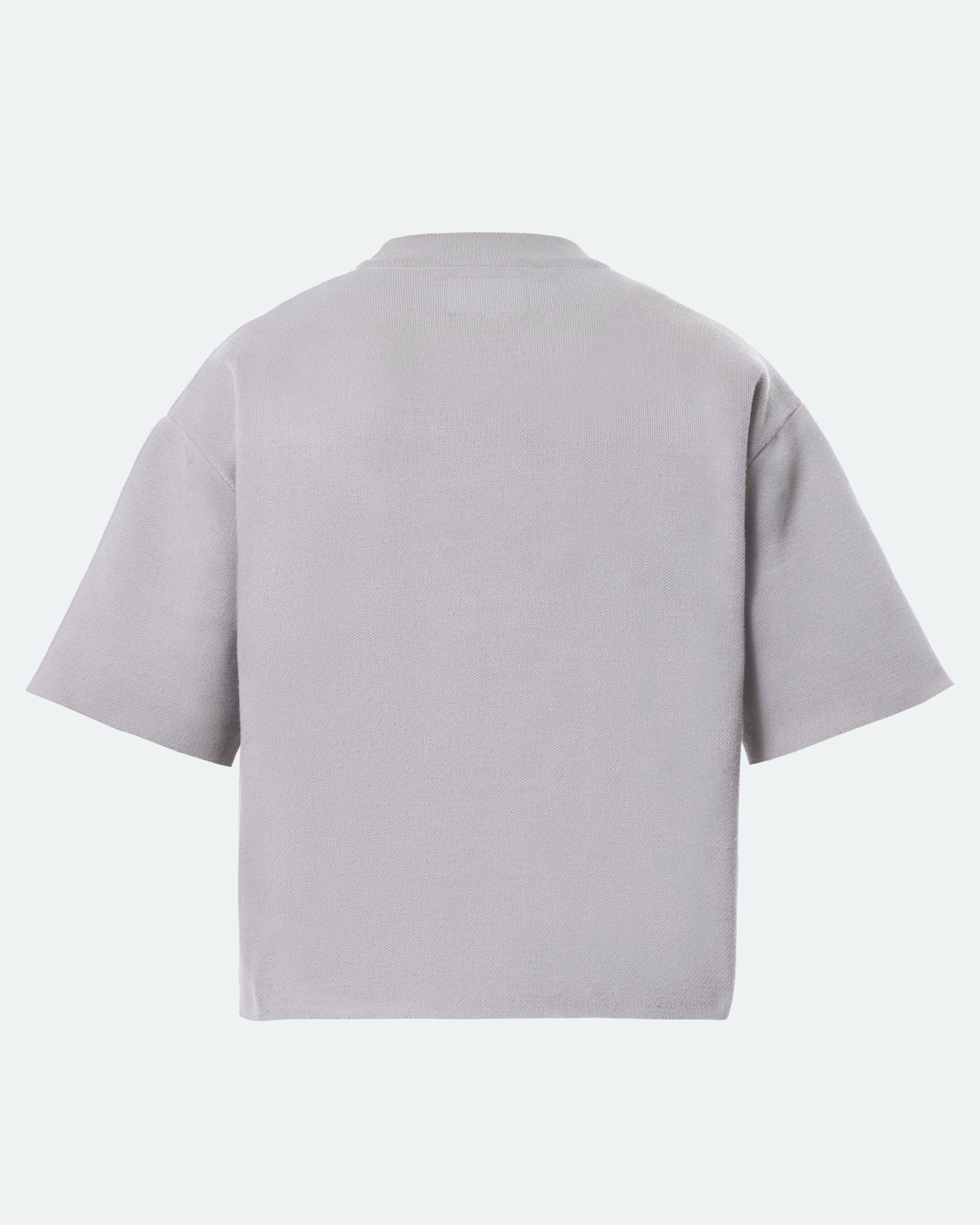 Signature Knit Short Sleeve - Grey