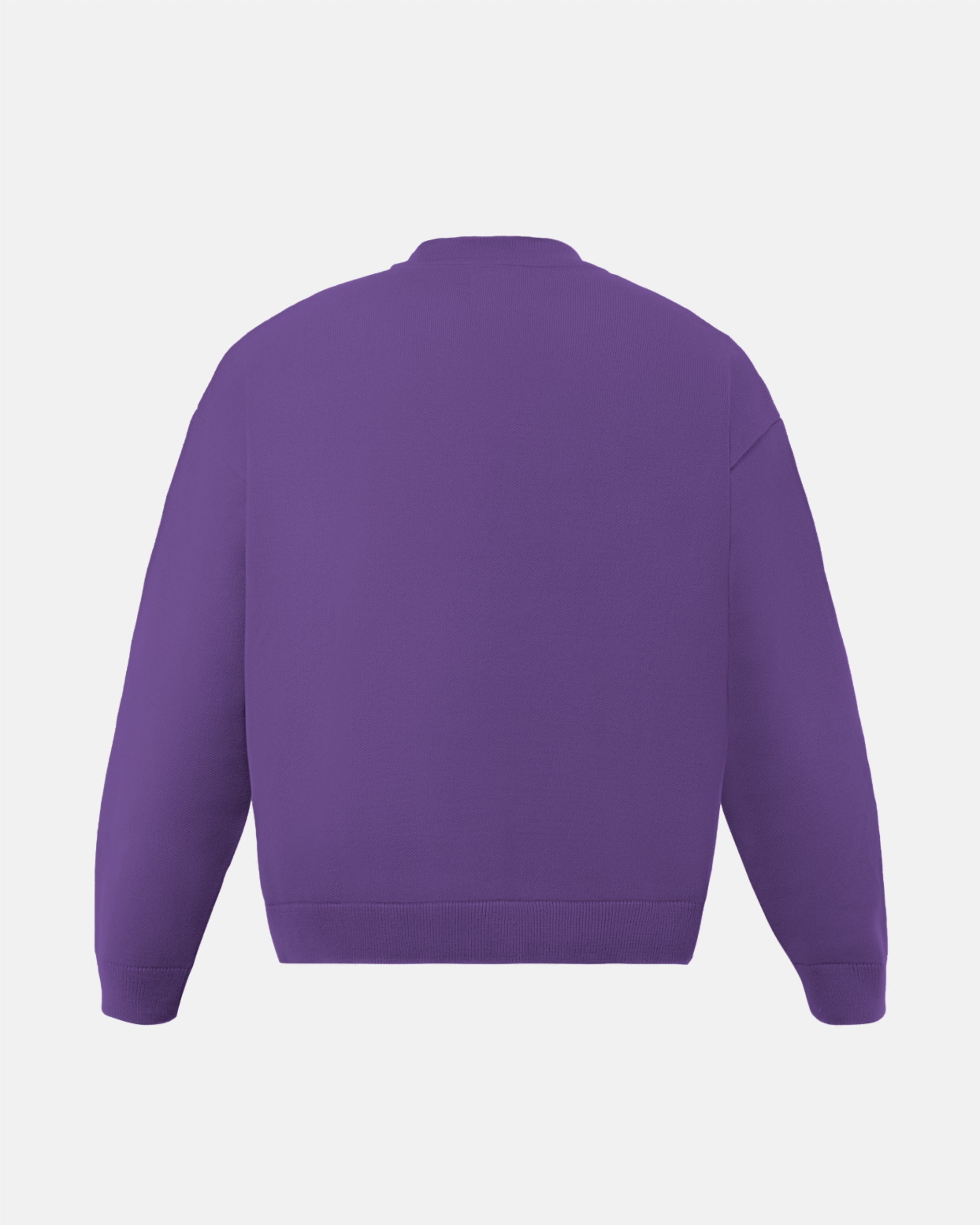 Signature Knit Long-Sleeve - Purple