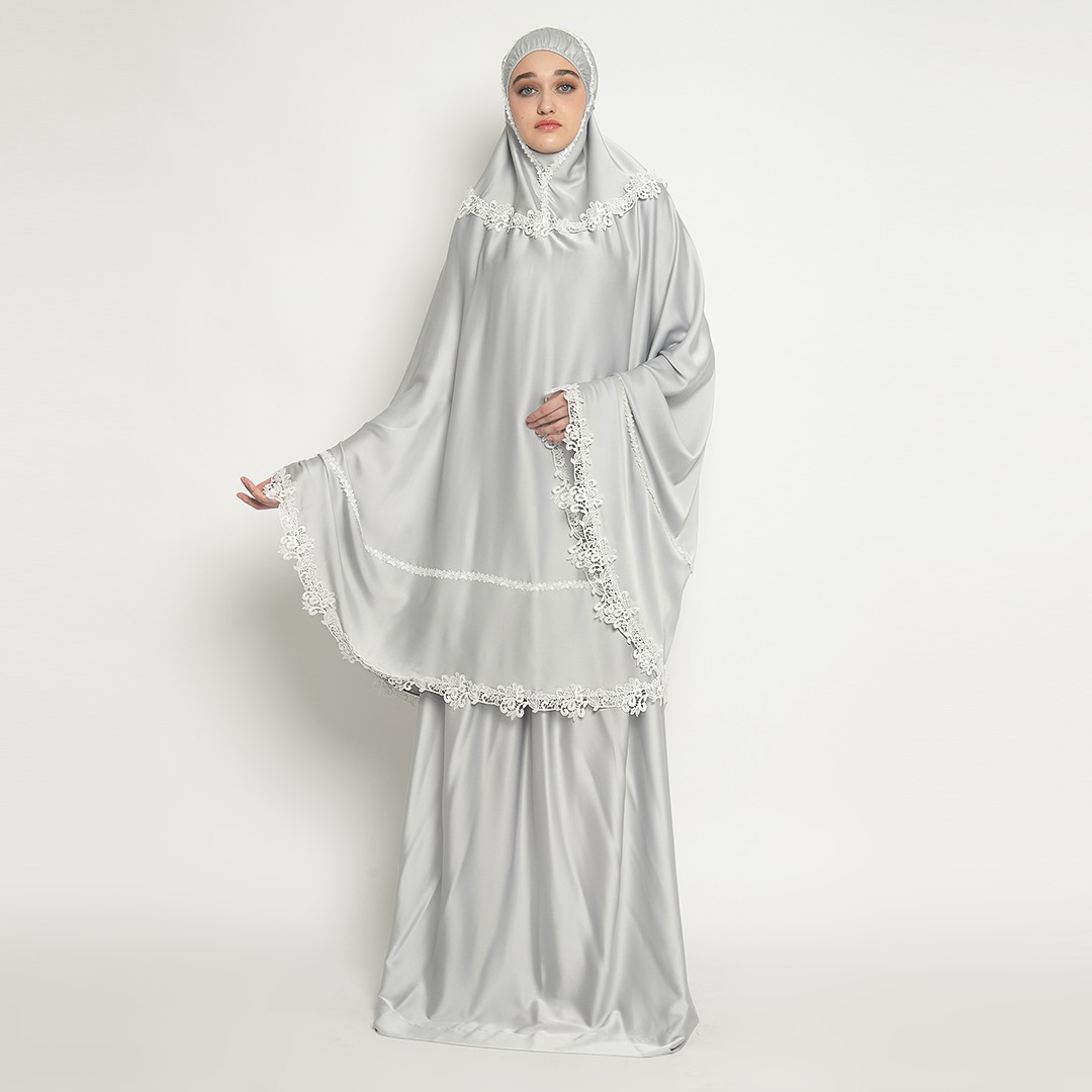 Mukena AIKILA : NIRA in Grey