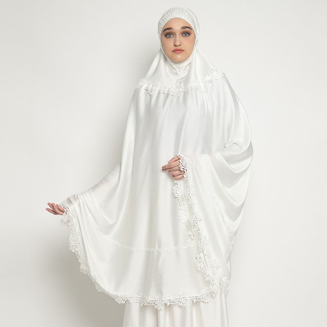 Mukena AIKILA : NIRA in White
