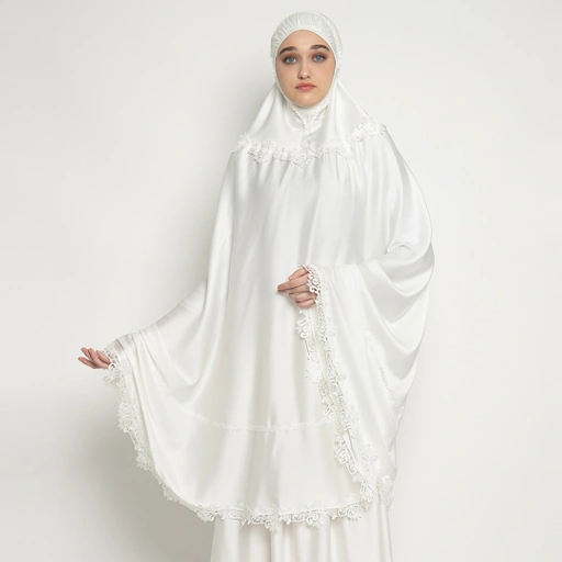 Image of Mukena AIKILA : NIRA in White