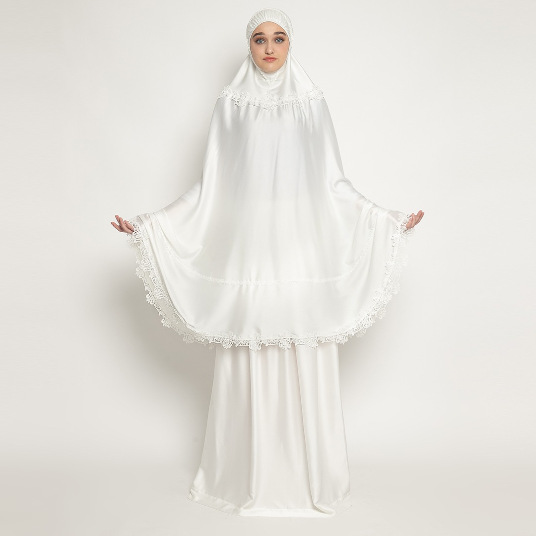 Mukena AIKILA : NIRA in White