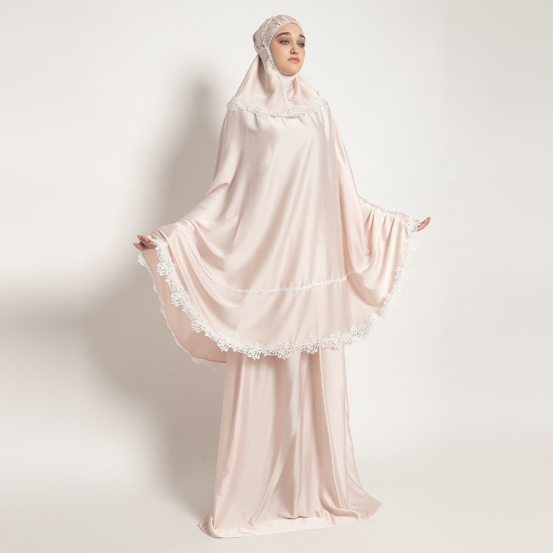 Mukena AIKILA : NIRA in Baby Pink