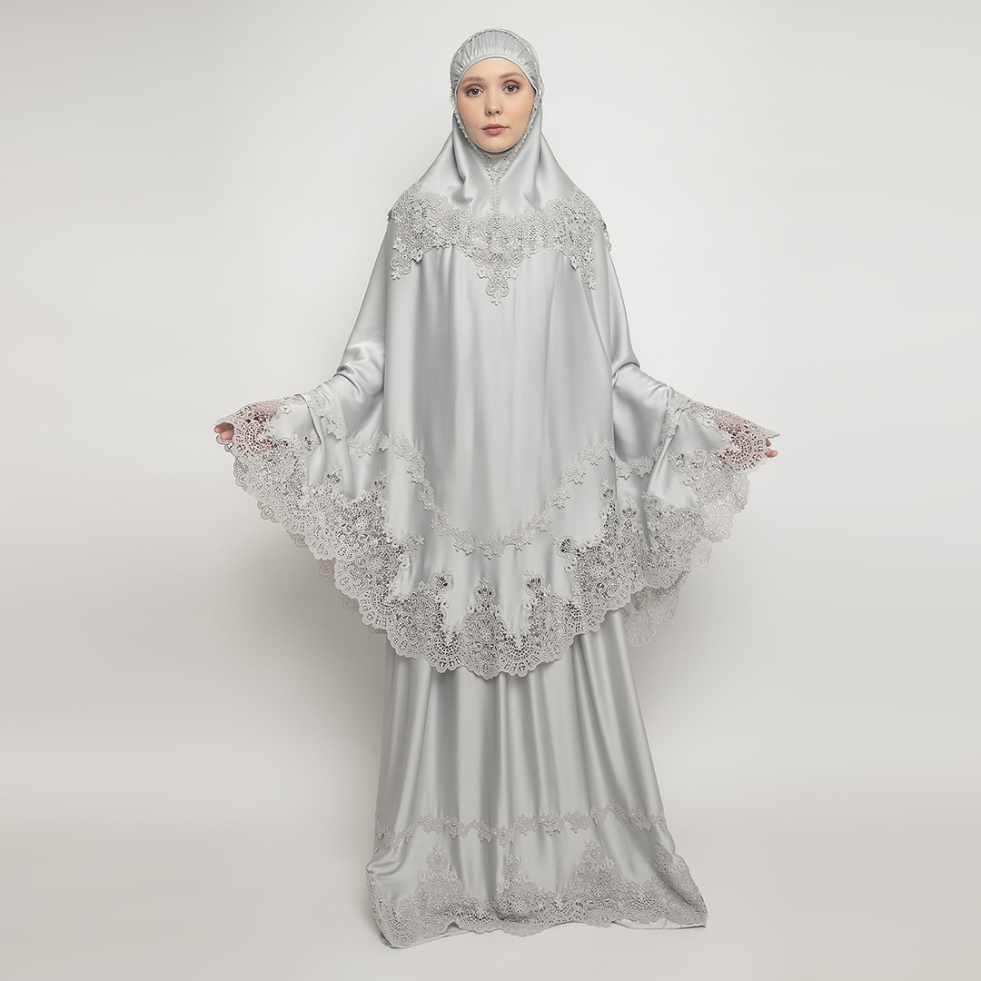Mukena AIKILA : NAZWA in Grey