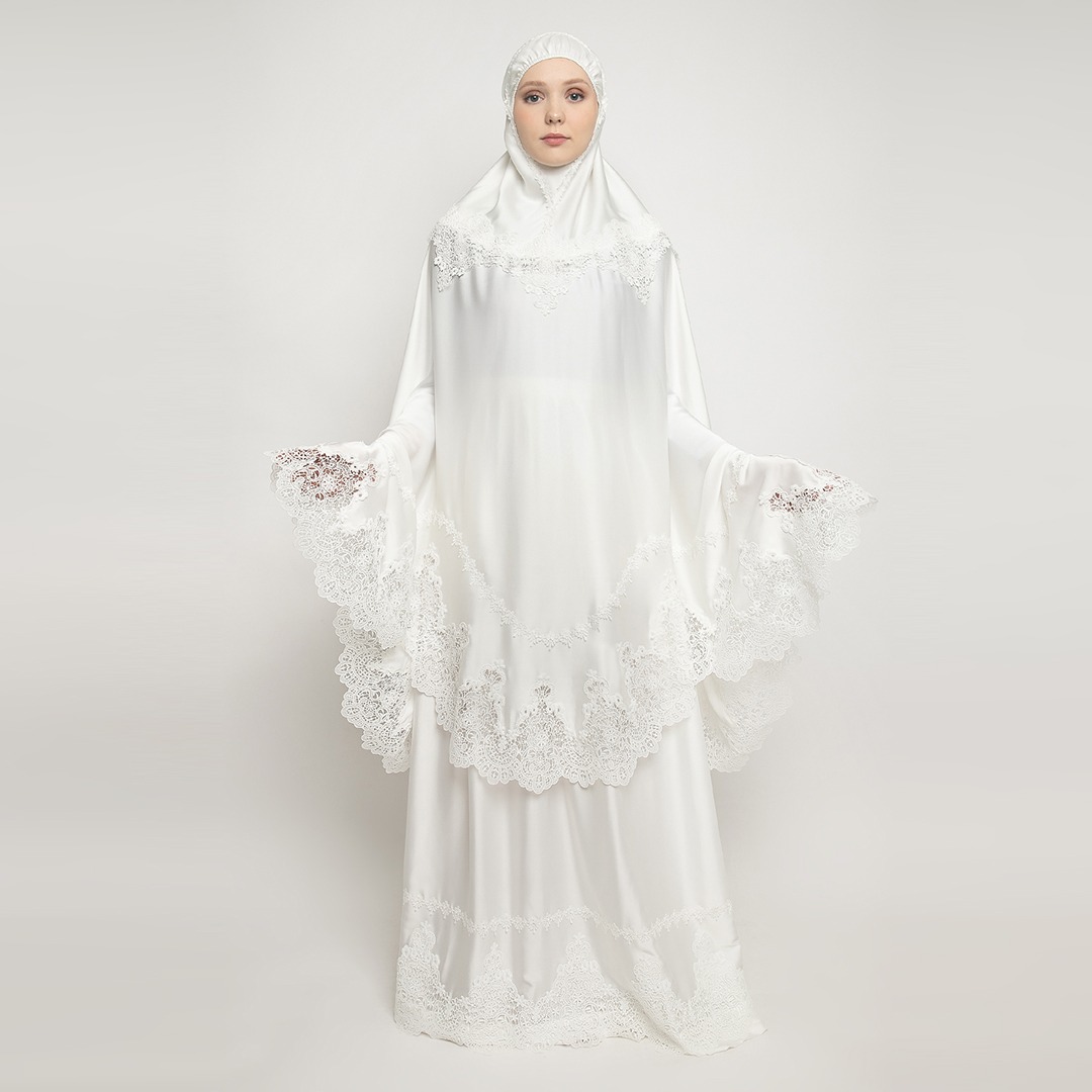 Mukena AIKILA : NAZWA in White
