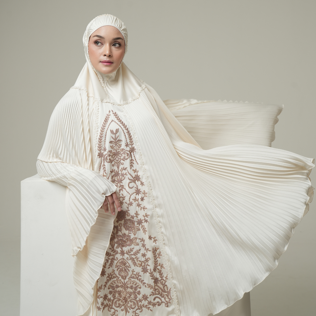 Mukena AIKILA : AYARA in Ivory