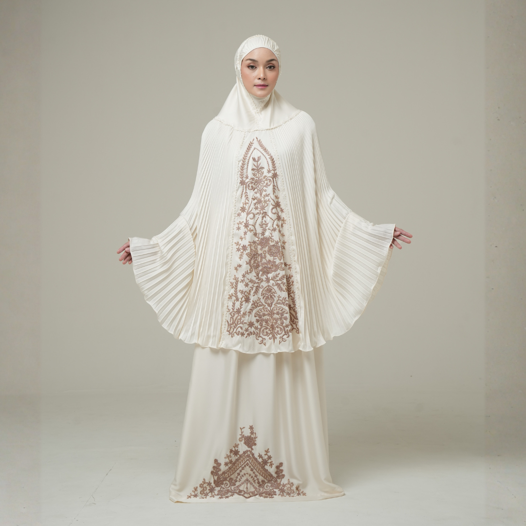 Mukena AIKILA : AYARA in Ivory