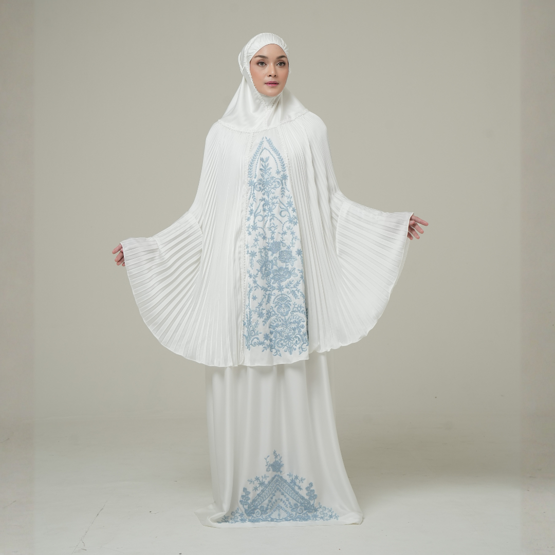Mukena AIKILA : AYARA in White