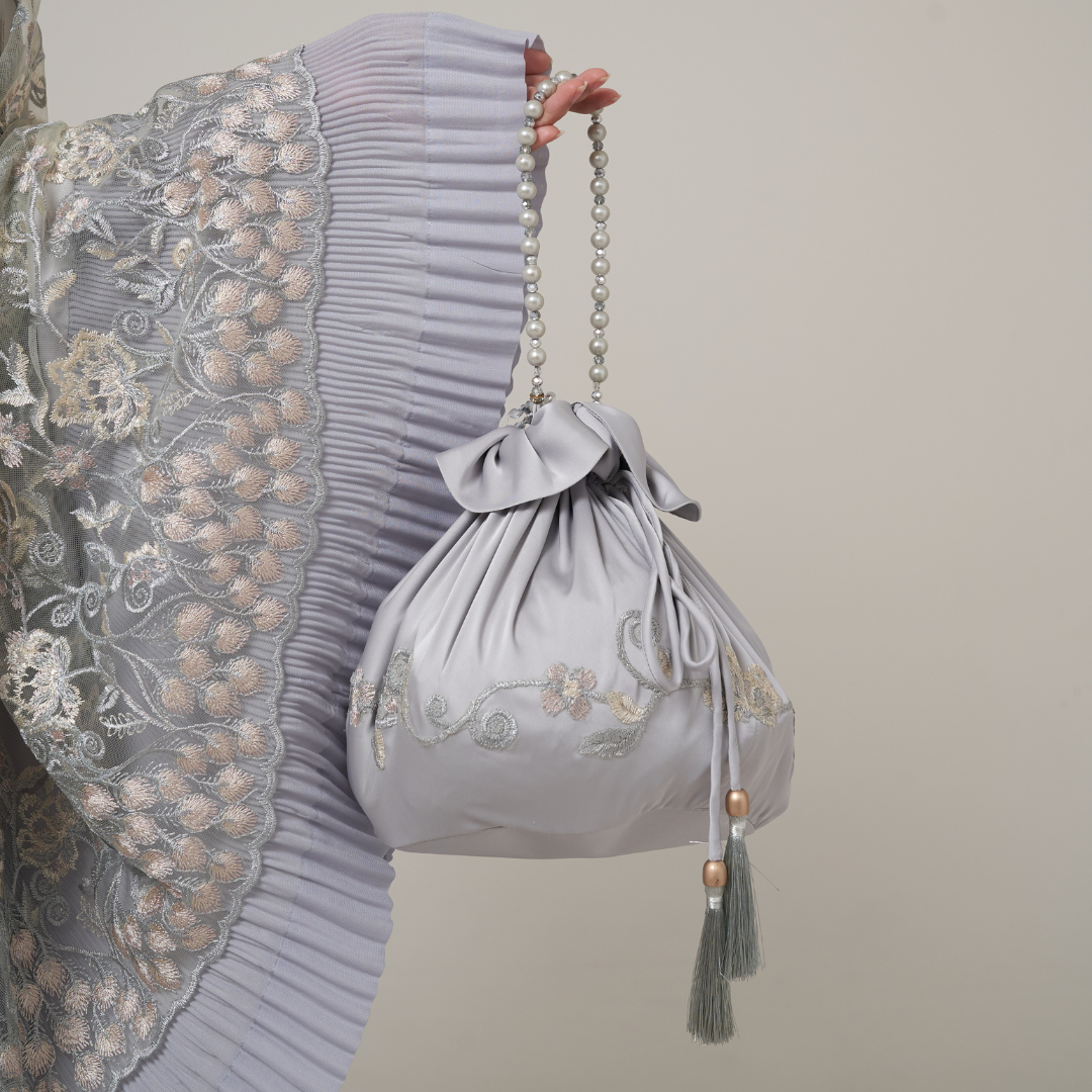 Mukena AIKILA : AZALEA in Grey