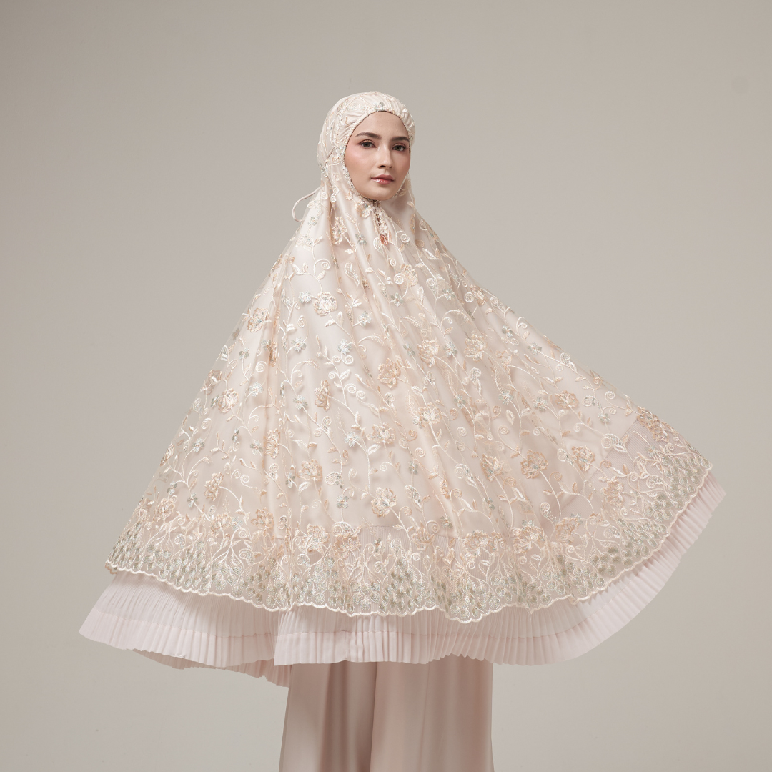 Mukena AIKILA : AZALEA in Latte