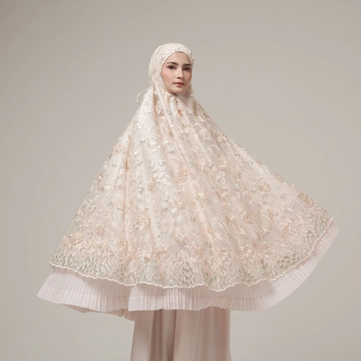 Image of Mukena AIKILA : AZALEA in Latte