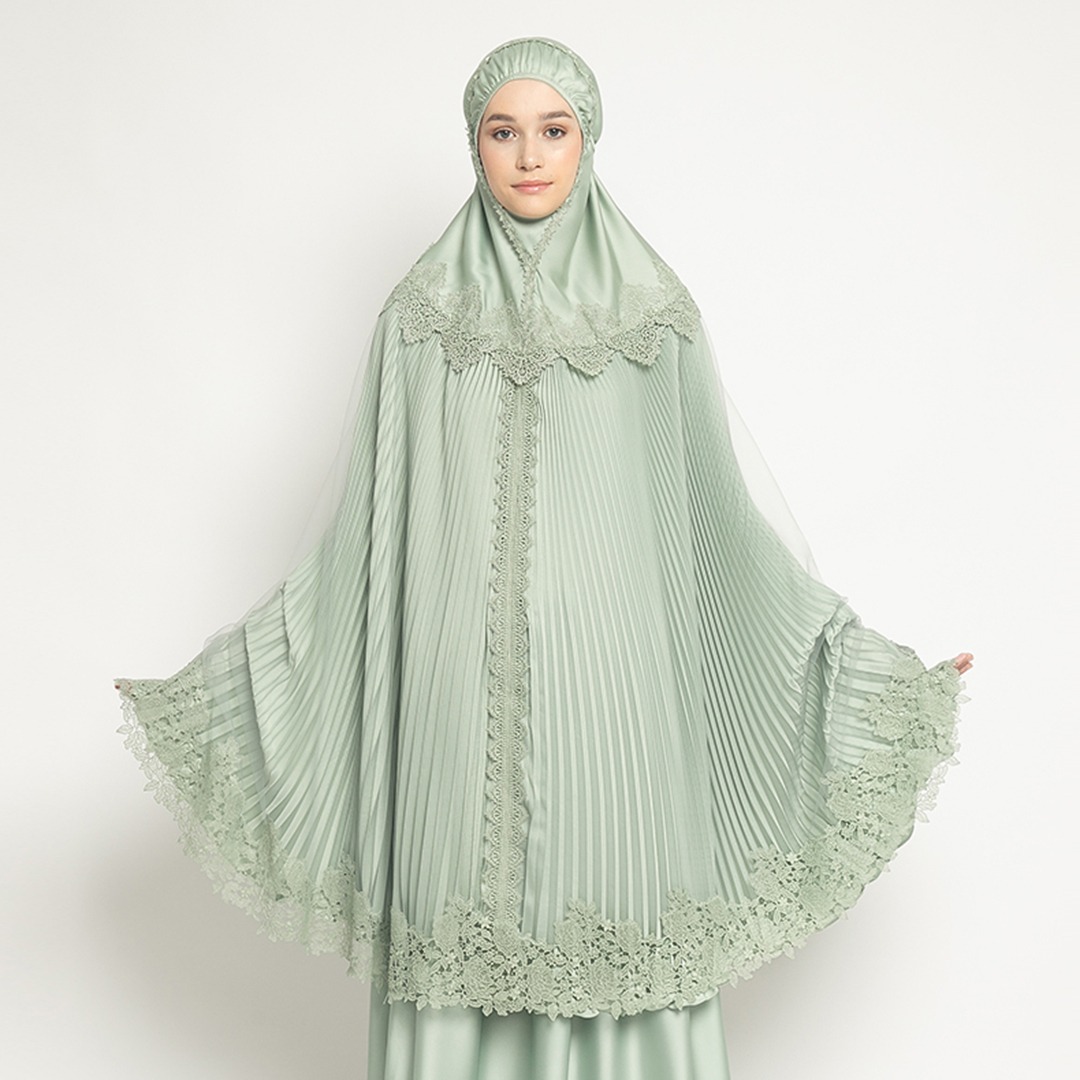 Mukena AIKILA : BALQIS in Sage