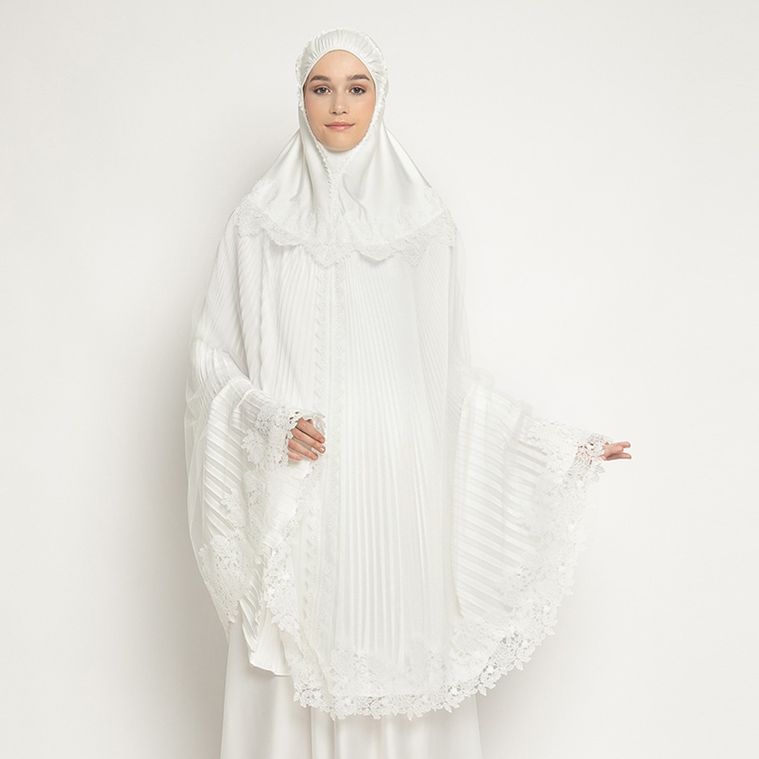 Mukena AIKILA : BALQIS in White