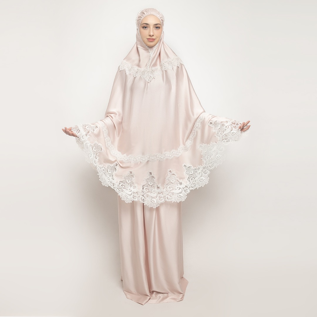 Mukena AIKILA : DAWIYA in Baby Pink