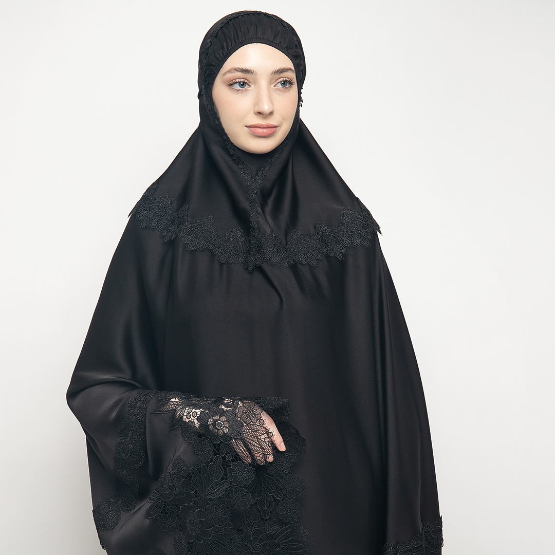 Mukena AIKILA : DAWIYA in Black