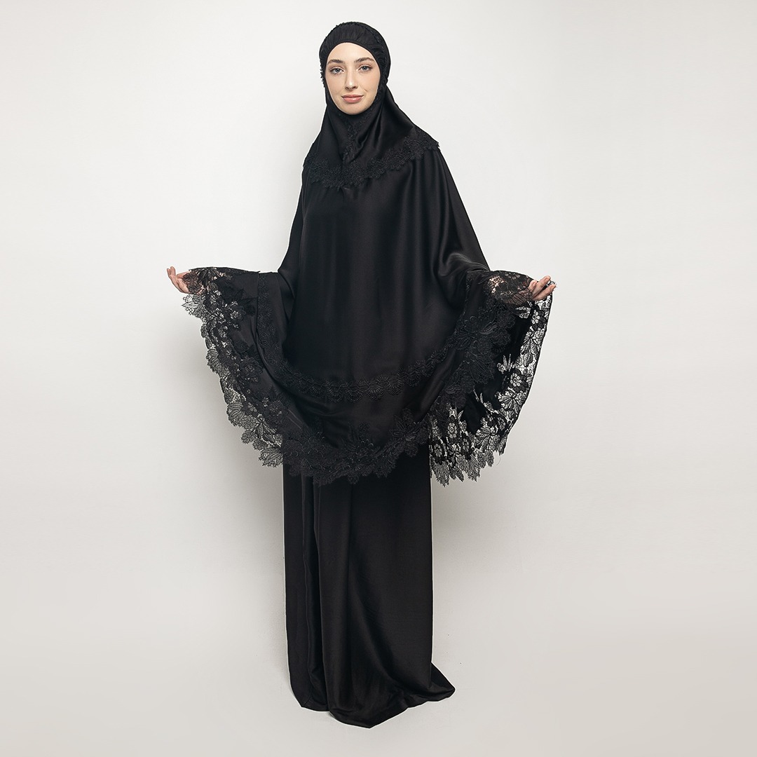 Mukena AIKILA : DAWIYA in Black