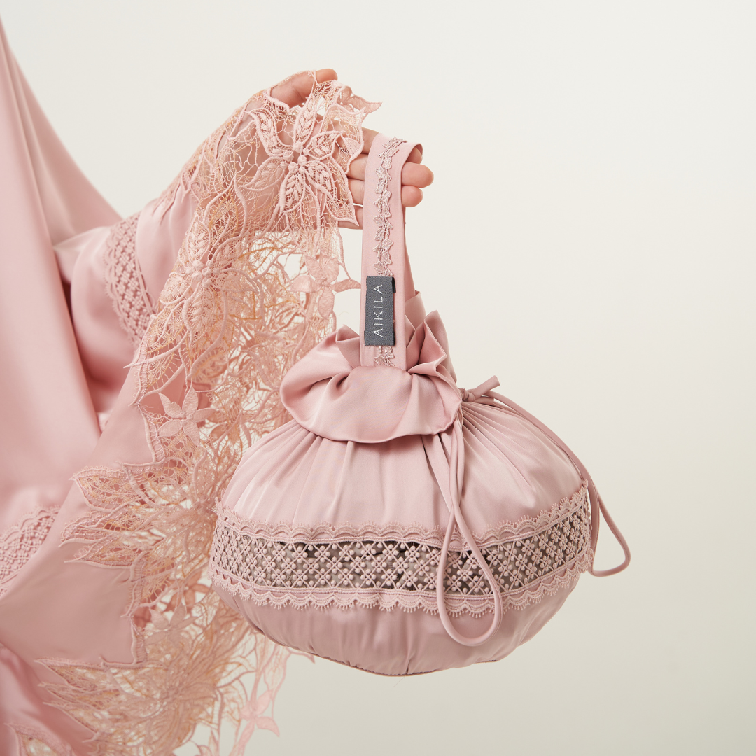 Mukena AIKILA : DAWIYA in Pink (ver.2)