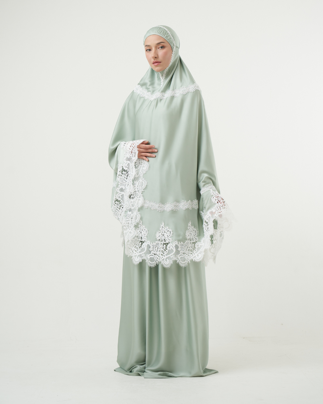Mukena AIKILA : DAWIYA in Sage