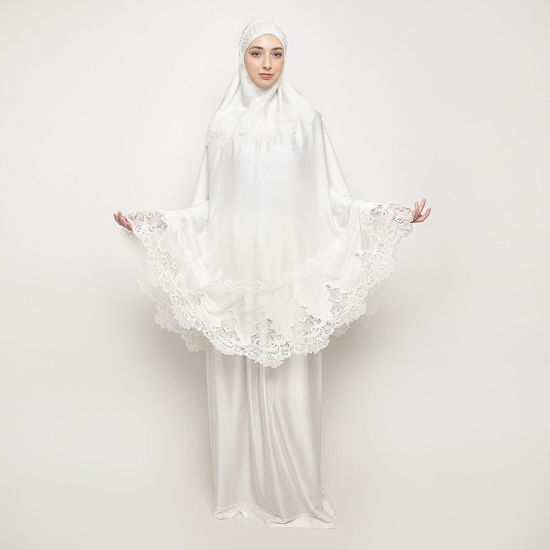 Mukena AIKILA : DAWIYA in White