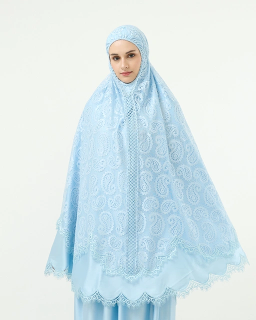 Image of Mukena AIKILA : ELARA in Baby Blue