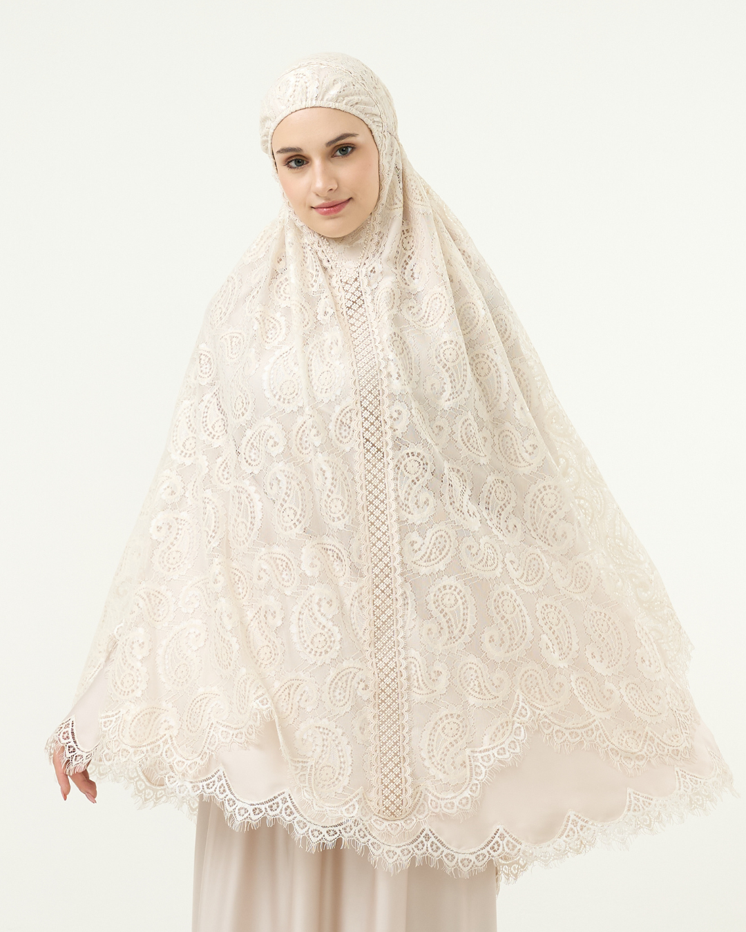 Mukena AIKILA : ELARA in Latte
