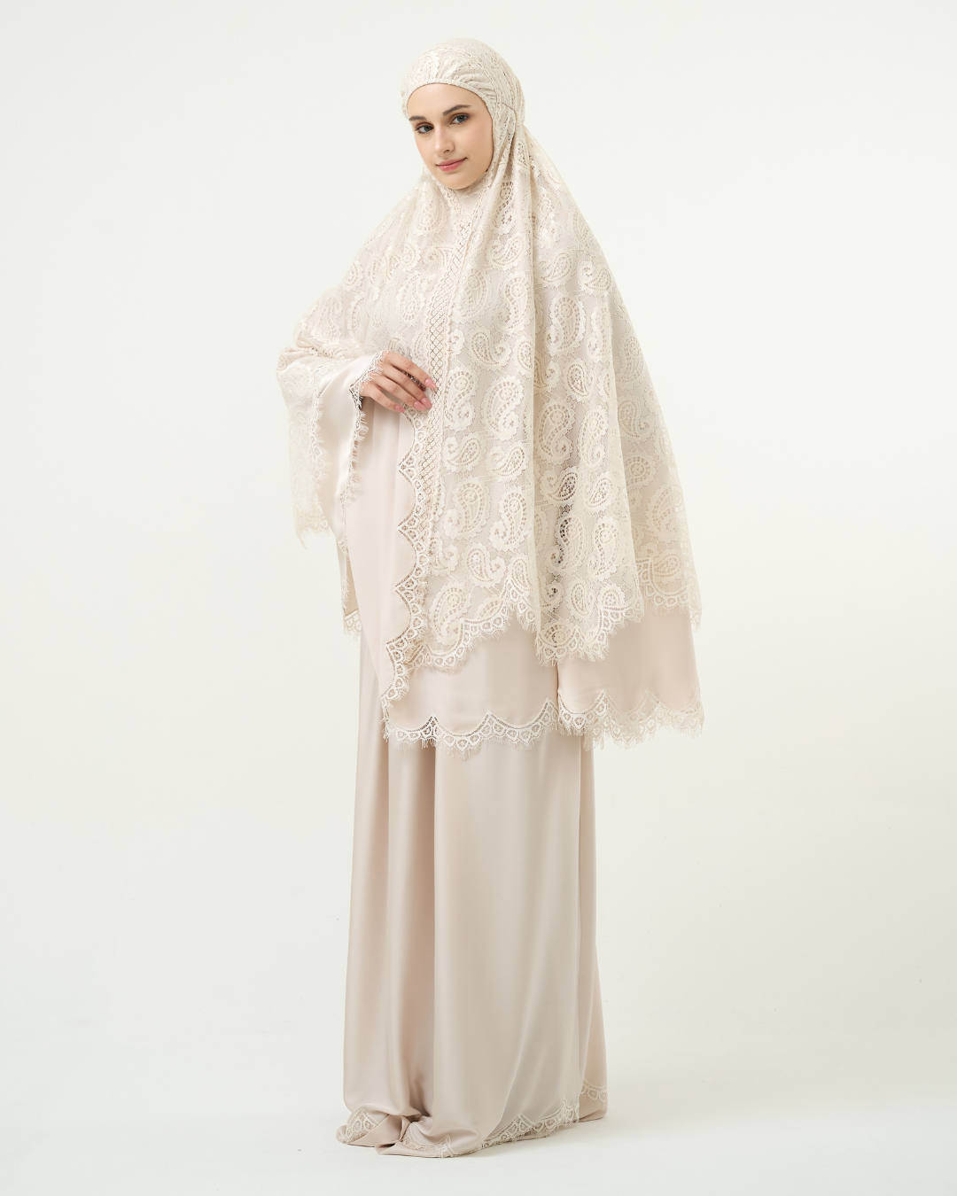 Mukena AIKILA : ELARA in Latte