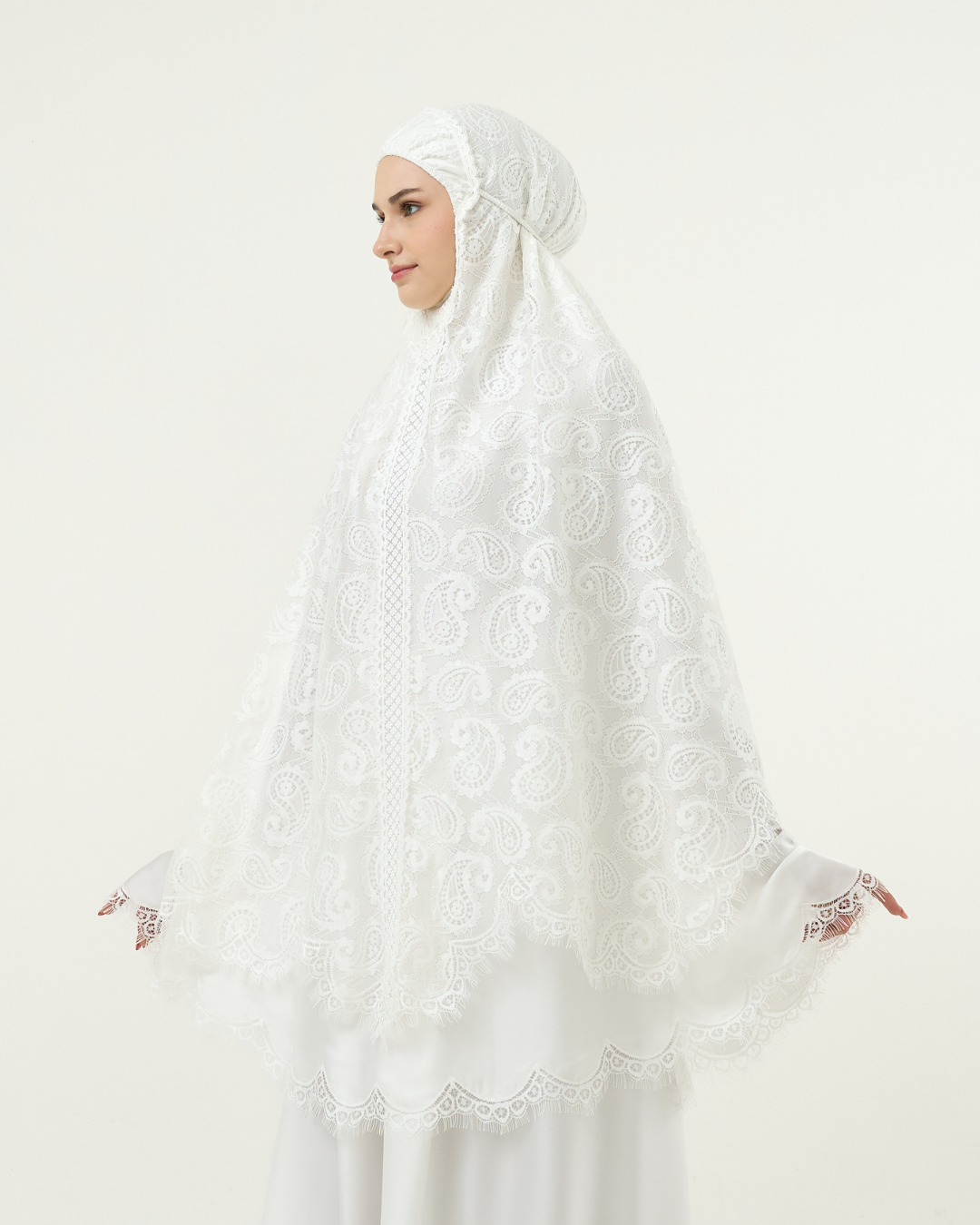 Mukena AIKILA : ELARA in White