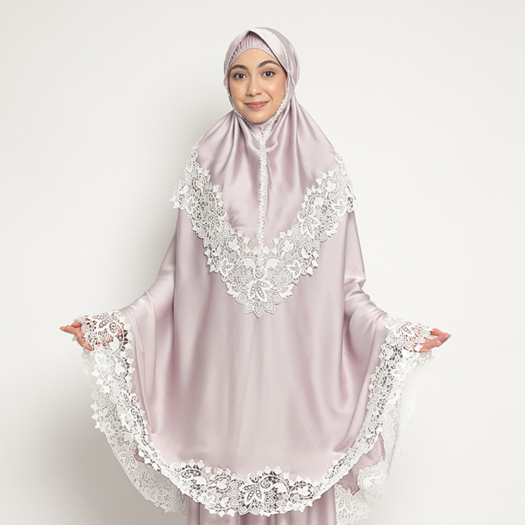 Mukena AIKILA : FAYZA in Lavender