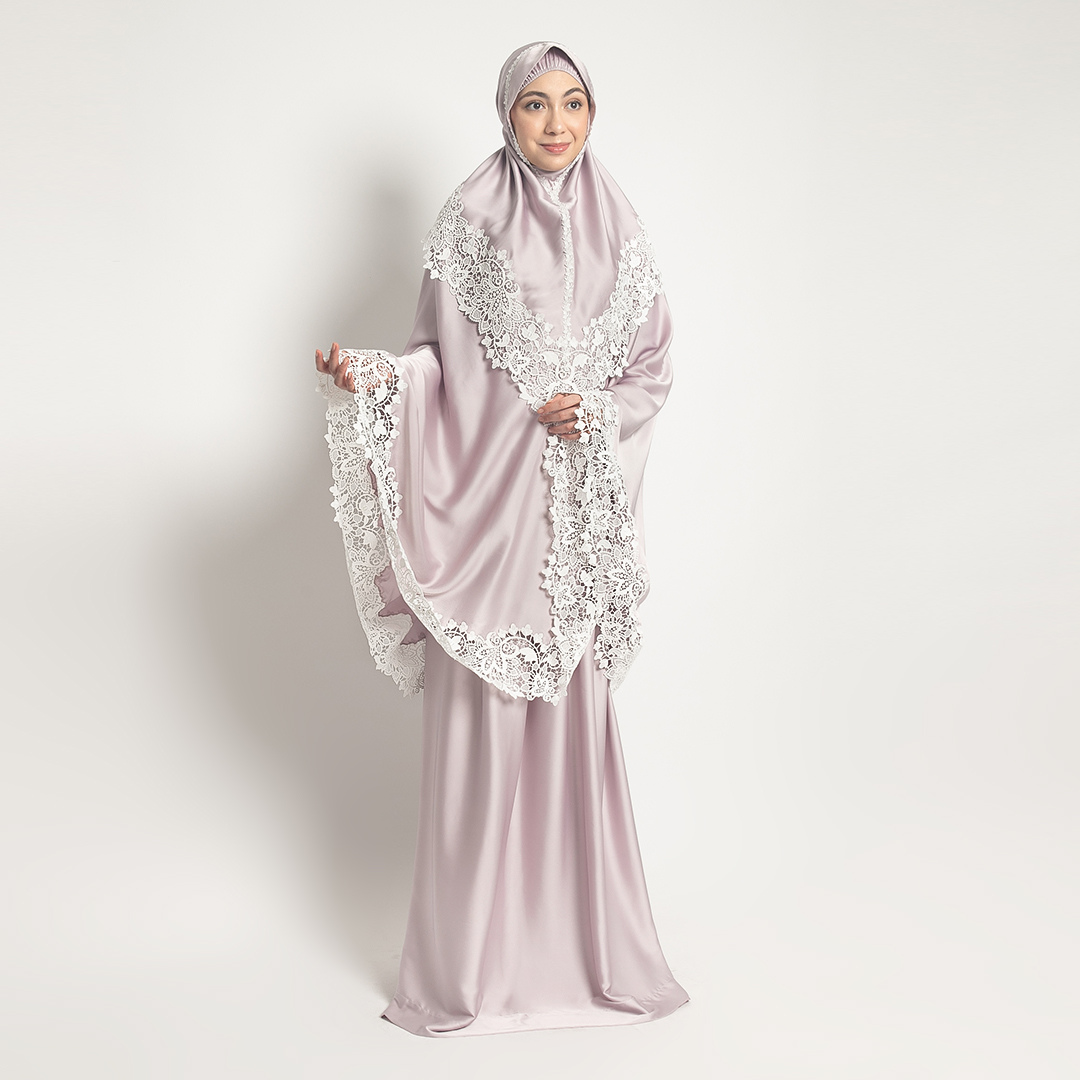 Mukena AIKILA : FAYZA in Lavender