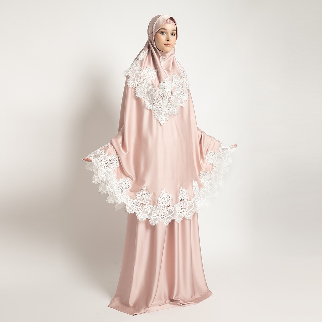 Mukena AIKILA : FAYZA in Pink