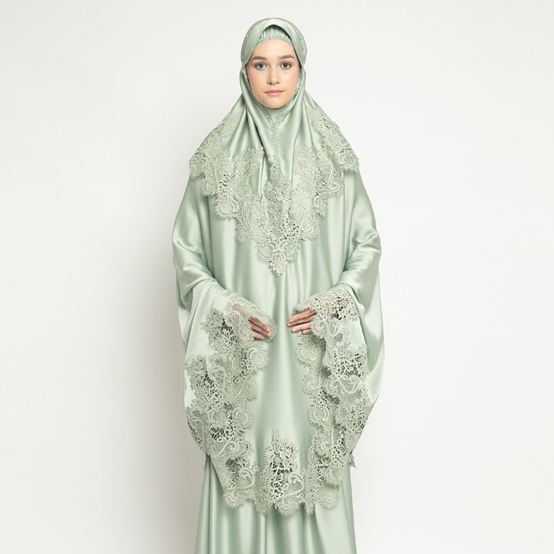 Mukena AIKILA : FAYZA in Sage