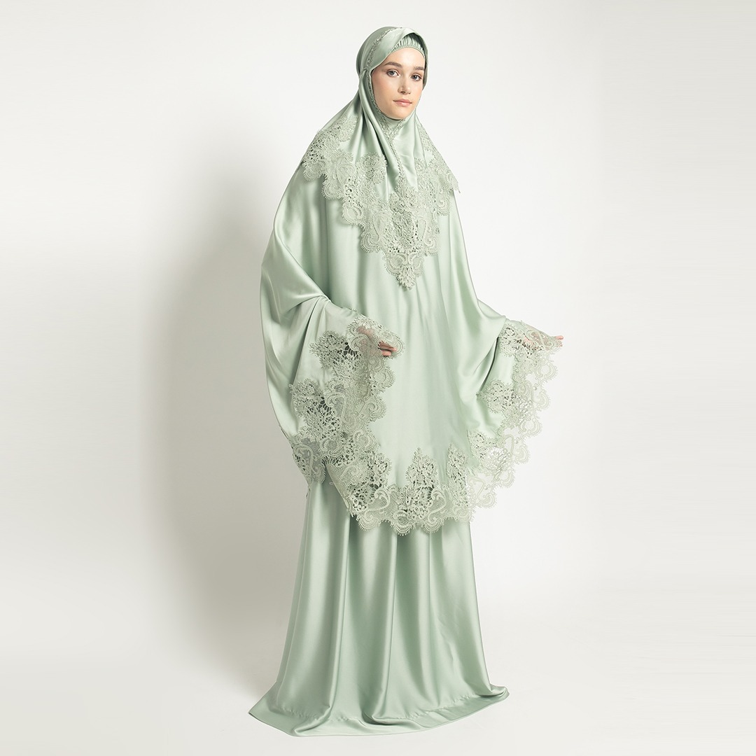 Mukena AIKILA : FAYZA in Sage