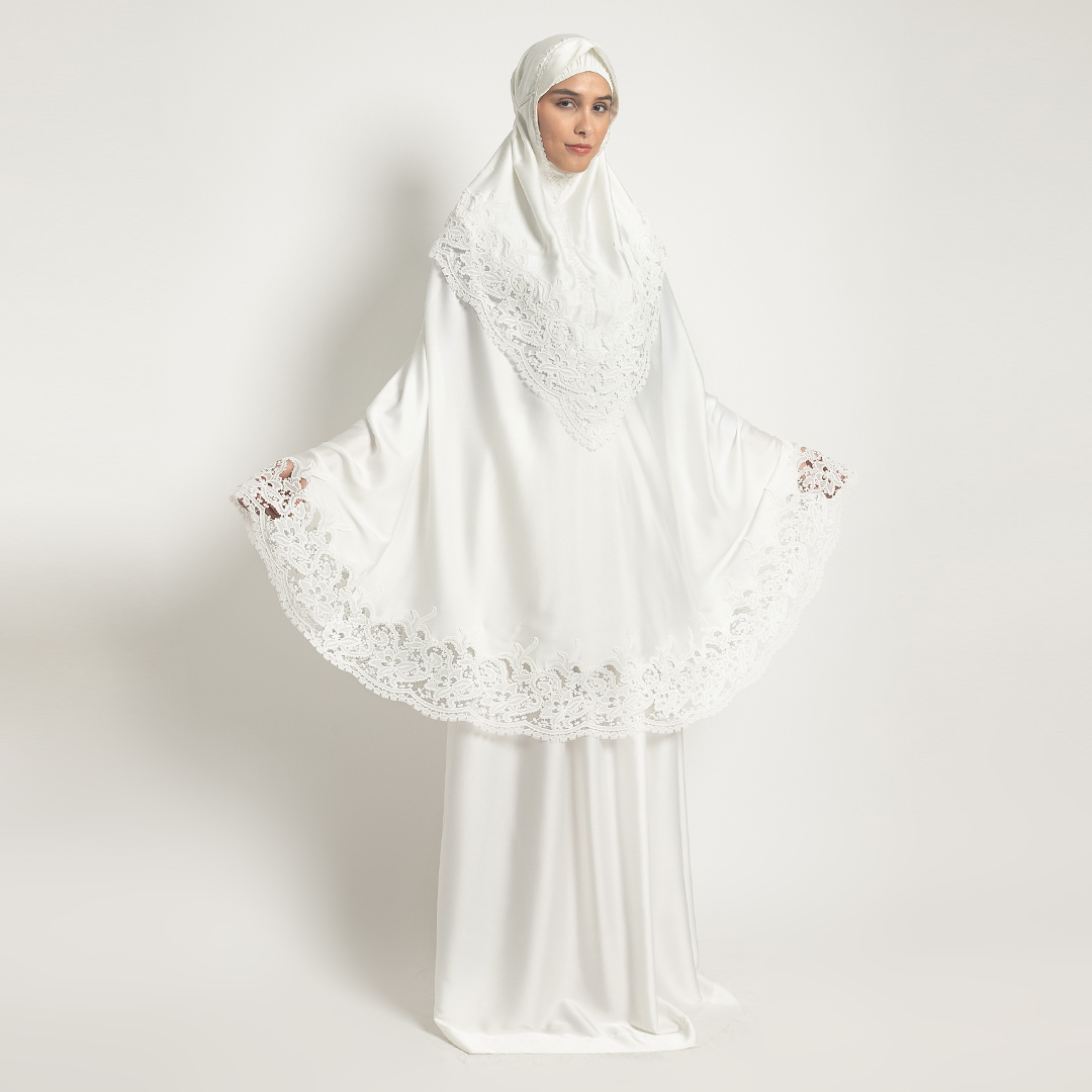Mukena AIKILA : FAYZA in White