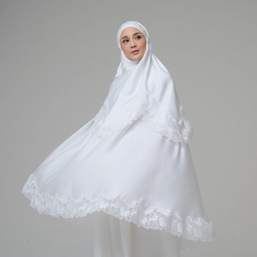 Image of Mukena AIKILA : GHAIZA in White