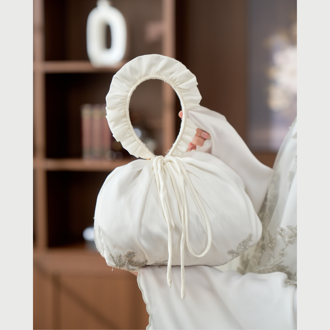 Mukena AIKILA : HAIBA in White