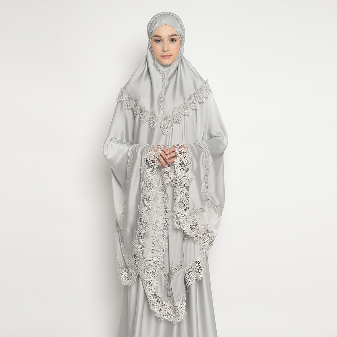 Mukena AIKILA : HASNA in Grey